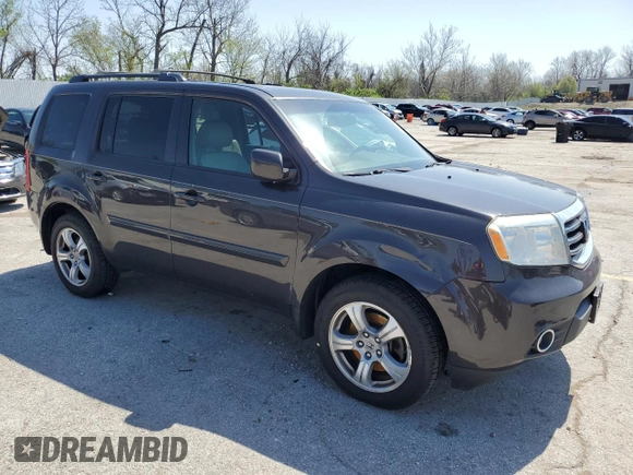 2013 Honda Pilot EX-L with VIN 5FNYF4H61DB056554, listed as a Copart auction lot 52036745 with 171,173 mi miles and Clean Title. Bid and sale history available at carsss.com. Image 4.