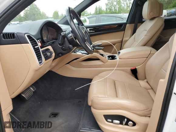 2021 Porsche Cayenne S with VIN WP1AB2AY5MDA27111, listed as a Copart auction lot 56602135 with 52,306 mi miles and Salvage title. Bid and sale history available at DreamBid. Image 7.
