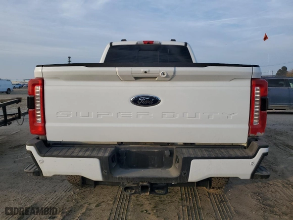 2023 Ford Super Duty F-250 SRW XL with VIN 1FT8W2BT7PED01186, listed as a Copart auction lot 85643614 with 43,278 mi miles and Salvage Title. Bid and sale history available at carsss.com. Image 6.