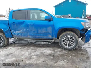 2021 Chevrolet Colorado 4WD Work Truck with VIN 1GCGTBEN0M1165911, listed as a IAAI auction lot 41944677 with 49,729 mi miles. Bid and sale history available at carsss.com. Image 6.