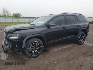 2021 GMC Acadia SLE z VIN 1GKKNKLA1MZ120759, wystawiony jako Copart lot #50489655 z przebiegiem 45 897 mil mil oraz Szkoda całkowita • Salvage title. Historia ofert i sprzedaży dostępna na DreamBid. Obrazek 1.