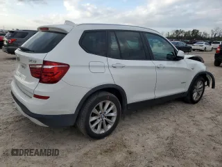 2016 BMW X3 sDrive28i with VIN 5UXWZ7C51G0M83555, listed as a Copart auction lot 87007234 with 111,070 mi miles and Salvage Title. Bid and sale history available at DreamBid. Image 3.
