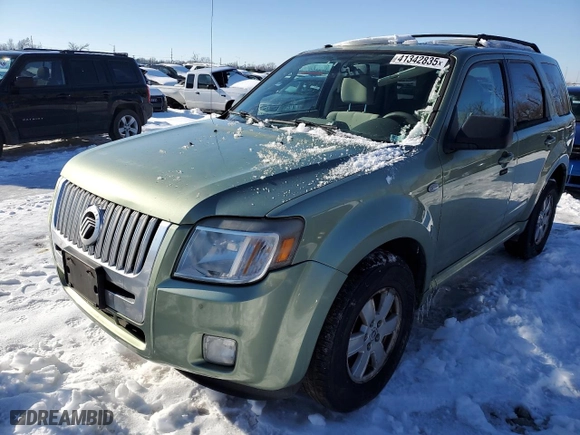 2009 Mercury Mariner with VIN 4M2CU91G29KJ09086, listed as a Copart auction lot 41342835 with 200,207 mi miles and Clean Title. Bid and sale history available at carsss.com. Image 1.