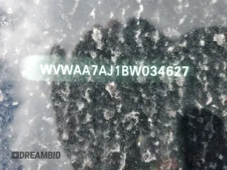 2011 Volkswagen Golf с VIN WVWAA7AJ1BW034627, выставлен на аукционе Copart как лот 49133395 с пробегом 182 558 миль миль и Списание • Salvage title. История ставок и продаж доступна на DreamBid. Изображение 13.