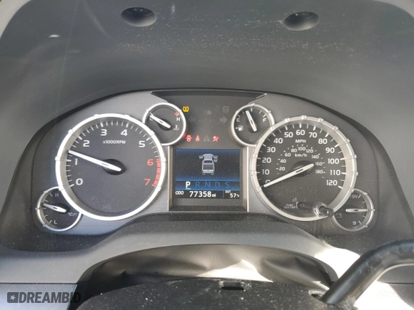 2015 Toyota Tundra 2WD Truck SR5 with VIN 5TFEM5F13FX094057, listed as a Copart auction lot 81024814 with 77,358 mi miles and Salvage Title. Bid and sale history available at carsss.com. Image 9.