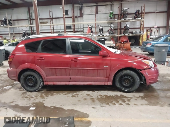 2007 Pontiac Vibe with VIN 5Y2SL65887Z439292, listed as a IAAI auction lot 41610824 with 102,379 mi miles. Bid and sale history available at carsss.com. Image 13.