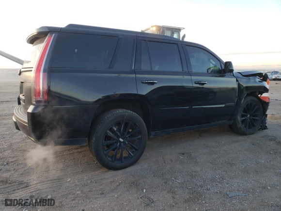 2019 Cadillac Escalade Platinum with VIN 1GYS4DKJ7KR386452, listed as a Copart auction lot 83686144 with 125,437 mi miles and Salvage Title. Bid and sale history available at carsss.com. Image 3.