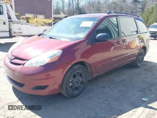 2006 Toyota Sienna LE with VIN 5TDBA23C56S057131, listed as a IAAI auction lot 42051907 with 135,950 mi miles. Bid and sale history available at carsss.com. Image 2.