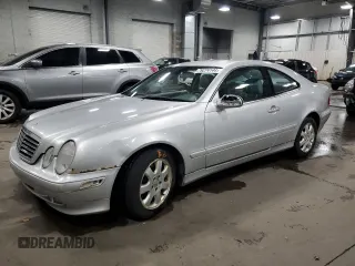 2001 Mercedes-Benz CLK 320/430 with VIN WDBLJ65G71T081175, listed as a Copart auction lot 79274144 with Not Provided miles and Salvage Title. Bid and sale history available at DreamBid. Image 1.