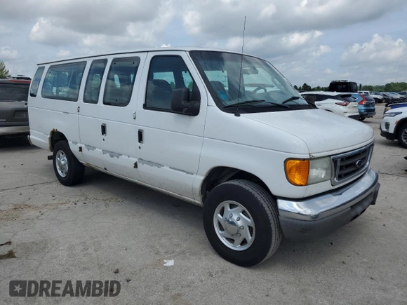 2006 Ford Econoline Passenger XL with VIN 1FBSS31L76DA19499, listed as a Copart auction lot 64693445 with 407,254 mi miles and Clean title. Bid and sale history available at DreamBid. Image 4.