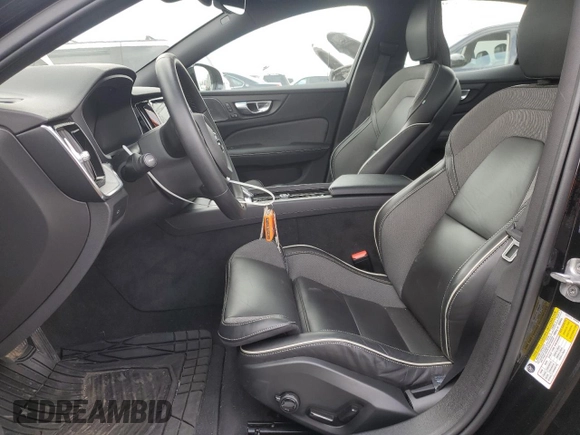 2024 Volvo S60 Plus Black Edition with VIN 7JRL12FH6RG281195, listed as a Copart auction lot 50202175 with 11,498 mi miles and Salvage title. Bid and sale history available at DreamBid. Image 7.