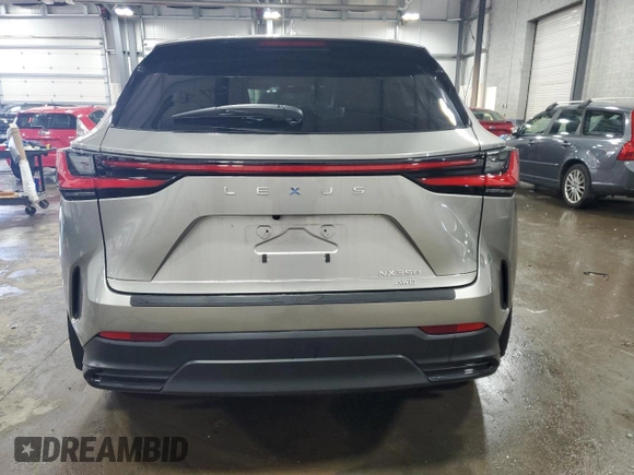 2024 Lexus NX 350 with VIN 2T2AGCEZXRC037757, listed as a Copart auction lot 54009755 with 16,978 mi miles and Salvage title. Bid and sale history available at DreamBid. Image 6.