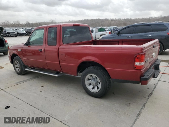 2008 Ford Ranger XLT with VIN 1FTYR44EX8PB08697, listed as a Copart auction lot 49638265 with 38,675 mi miles and Salvage title. Bid and sale history available at DreamBid. Image 2.