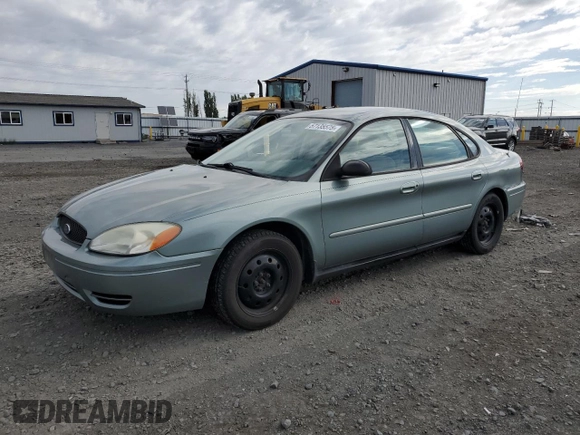 2006 Ford Taurus SE z VIN 1FAFP53U76A109890, wystawiony jako Copart lot #57135575 z przebiegiem 160 750 mil mil oraz Szkoda całkowita • Salvage title. Historia ofert i sprzedaży dostępna na DreamBid. Obrazek 1.