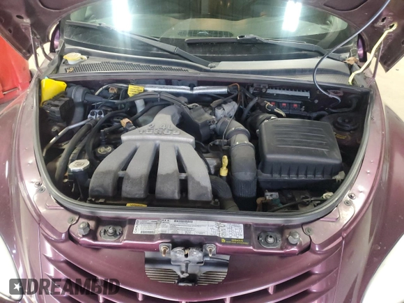 2003 Chrysler PT Cruiser GT with VIN 3C8FY78G13T555641, listed as a Copart auction lot 60355255 with 56,730 mi miles and Non repairable. Bid and sale history available at DreamBid. Image 11.