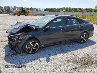 2023 Hyundai Elantra Limited z VIN KMHLN4AJ8PU059261, wystawiony jako Copart lot #52565715 z przebiegiem 69 074 mil mil oraz Szkoda całkowita • Salvage title. Historia ofert i sprzedaży dostępna na DreamBid. Obrazek 1.