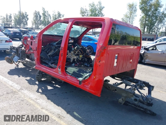 2021 Chevrolet Silverado 1500 RST with VIN 1GCPWDED0MZ311994, listed as a IAAI auction lot 42002312 with Not Provided miles. Bid and sale history available at carsss.com. Image 3.