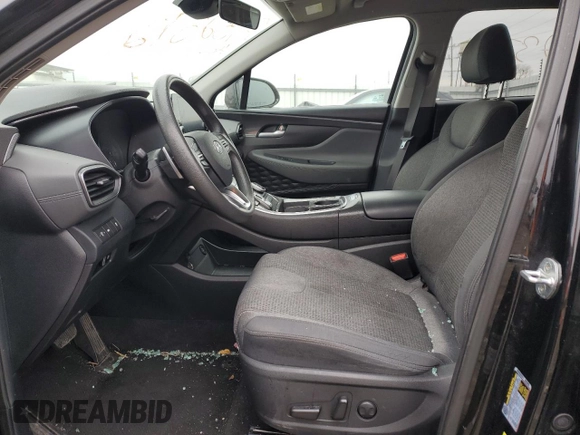 2022 Hyundai Santa Fe SEL with VIN 5NMS2DAJ7NH379569, listed as a Copart auction lot 89164455 with 79,858 mi miles and Salvage Title. Bid and sale history available at carsss.com. Image 7.
