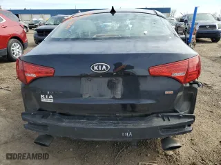 2011 Kia Optima LX with VIN KNAGM4A79B5098454, listed as a Copart auction lot 52070595 with 128,991 mi miles and Clean Title. Bid and sale history available at carsss.com. Image 6.