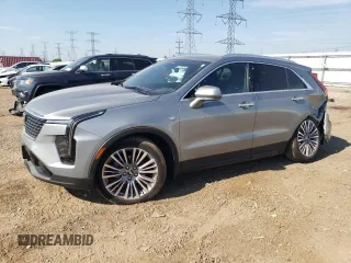 2024 Cadillac XT4 AWD Premium Luxury с VIN 1GYFZDR45RF122855, выставлен на аукционе Copart как лот 62126295 с пробегом 8 599 миль миль и Списание • Salvage title. История ставок и продаж доступна на DreamBid. Изображение 1.