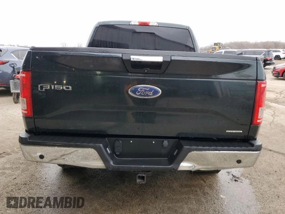 2016 Ford F-150 XLT with VIN 1FTEW1EFXGFB66220, listed as a Copart auction lot 43825645 with 97,227 mi miles and Salvage Title. Bid and sale history available at DreamBid. Image 6.