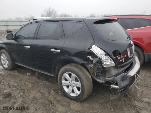 2006 Nissan Murano SL with VIN JN8AZ08TX6W425826, listed as a Copart auction lot 41404495 with 141,139 mi miles and Salvage Title. Bid and sale history available at carsss.com. Image 2.