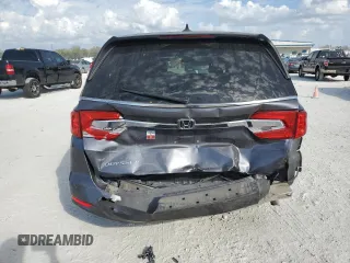 2019 Honda Odyssey EX with VIN 5FNRL6H50KB010498, listed as a Copart auction lot 45199565 with 82,964 mi miles and Salvage Title. Bid and sale history available at carsss.com. Image 6.