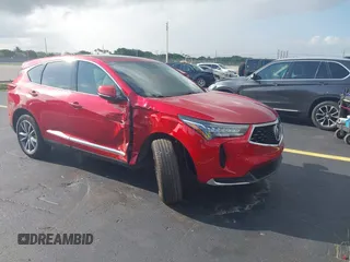 2023 Acura RDX Technology with VIN 5J8TC1H56PL003425, listed as a IAAI auction lot 42351651 with 15,552 mi miles and . Bid and sale history available at DreamBid. Image 1.