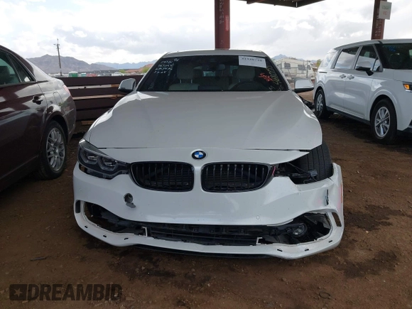 2018 BMW 4 Series 440i with VIN WBA4J5C56JBF07770, listed as a IAAI auction lot 41948710 with 69,655 mi miles and . Bid and sale history available at carsss.com. Image 13.