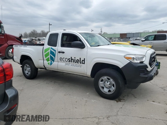 2023 Toyota Tacoma SR с VIN 3TYRX5GN2PT079054, выставлен на аукционе Copart как лот 53476575 с пробегом 27 470 миль миль и Списание • Salvage title. История ставок и продаж доступна на DreamBid. Изображение 4.