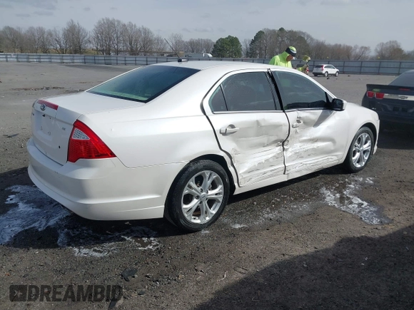 2012 Ford Fusion SE with VIN 3FAHP0HA6CR372044, listed as a IAAI auction lot 41752101 with 160,806 mi miles and . Bid and sale history available at DreamBid. Image 4.