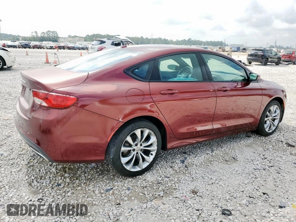 2015 Chrysler 200 S z VIN 1C3CCCBB7FN590895, wystawiony jako Copart lot #58063265 z przebiegiem 115 611 mil mil oraz Szkoda całkowita • Salvage title. Historia ofert i sprzedaży dostępna na DreamBid. Obrazek 3.