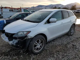 2007 Mazda CX-7 Touring with VIN JM3ER293170155632, listed as a Copart auction lot 80690144 with 159,588 mi miles and Salvage Title. Bid and sale history available at carsss.com. Image 1.