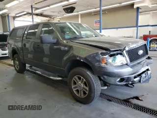 2007 Ford F-150 XLT with VIN 1FTPW14V97FA75893, listed as a Copart auction lot 63287145 with 79,058 mi miles and Salvage title. Bid and sale history available at DreamBid. Image 4.