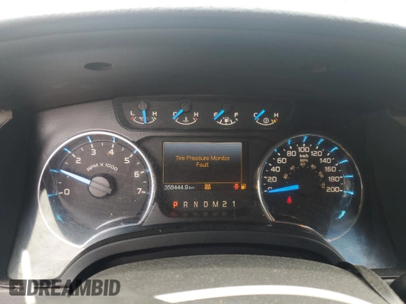 2013 Ford F-150 XL with VIN 1FTFW1EF7DKE73822, listed as a Copart auction lot 59001795 with 358,444 mi miles and Clean title. Bid and sale history available at DreamBid. Image 9.