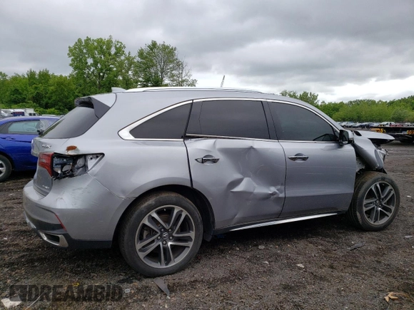 2017 Acura MDX Advance z VIN 5FRYD4H81HB002750, wystawiony jako Copart lot #59001035 z przebiegiem 85 424 mil mil oraz Czysty tytuł • Clean title. Historia ofert i sprzedaży dostępna na DreamBid. Obrazek 3.