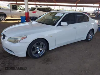 2004 BMW 5 Series 525i with VIN WBANA53504B849723, listed as a IAAI auction lot 40683545 with 193,969 mi miles and . Bid and sale history available at carsss.com. Image 2.