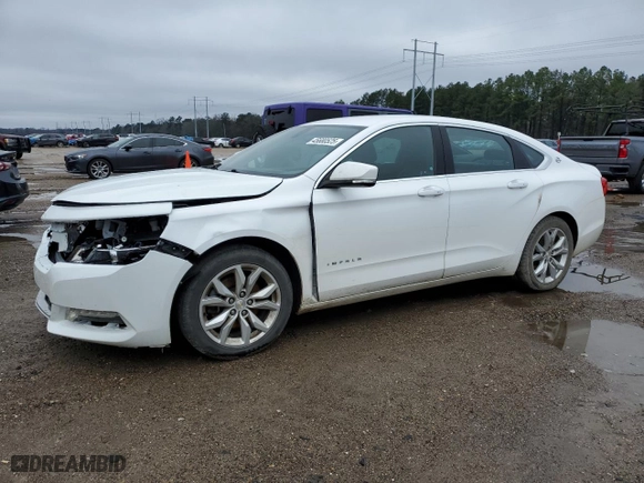 2019 Chevrolet Impala LT with VIN 1G11Z5SA1KU140706, listed as a Copart auction lot 45680525 with 127,710 mi miles and Salvage Title. Bid and sale history available at carsss.com. Image 1.
