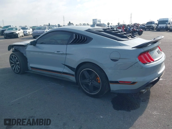 2023 Ford Mustang Mach 1 with VIN 1FA6P8R02P5502244, listed as a IAAI auction lot 41409445 with 12,573 mi miles and . Bid and sale history available at DreamBid. Image 15.