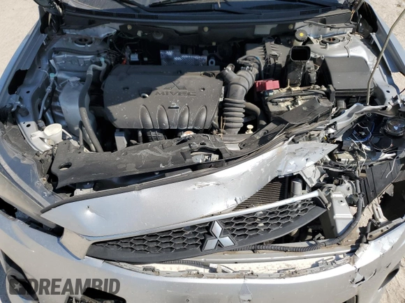 2017 Mitsubishi Lancer ES with VIN JA32U2FU9HU014615, listed as a Copart auction lot 75430664 with 92,308 mi miles and Salvage Title. Bid and sale history available at DreamBid. Image 11.