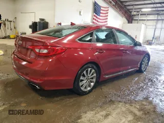 2015 Hyundai Sonata Sport with VIN 5NPE34AF5FH209821, listed as a Copart auction lot 49320145 with Not provided miles and Clean title. Bid and sale history available at DreamBid. Image 3.