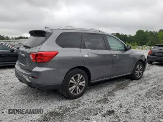 2019 Nissan Pathfinder SV with VIN 5N1DR2MM4KC641519, listed as a Copart auction lot 58790575 with 144,606 mi miles and Clean title. Bid and sale history available at DreamBid. Image 3.