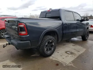 2019 Ram 1500 Sport with VIN 1C6SRFLT7KN722019, listed as a Copart auction lot 85299674 with 67,423 mi miles and Salvage Title. Bid and sale history available at carsss.com. Image 3.