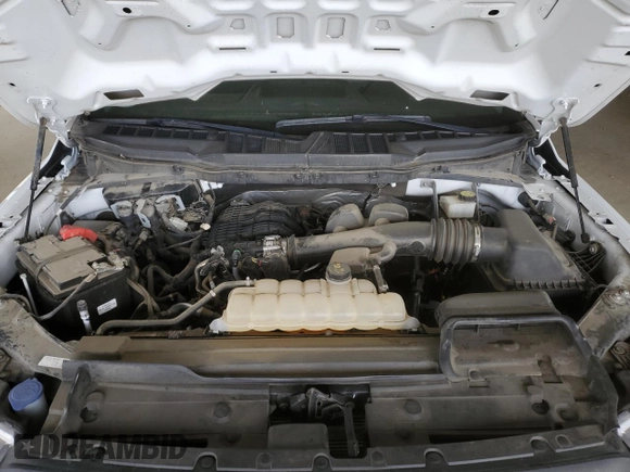 2022 Ford F-150 XL with VIN 1FTMF1CB4NKD23966, listed as a Copart auction lot 55717665 with 80,386 mi miles and Salvage title. Bid and sale history available at DreamBid. Image 11.