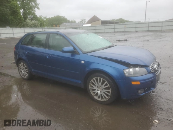 2008 Audi A3 z VIN WAUNF78P08A040421, wystawiony jako Copart lot #57497415 z przebiegiem 135 032 mil mil oraz Szkoda całkowita • Salvage title. Historia ofert i sprzedaży dostępna na DreamBid. Obrazek 4.