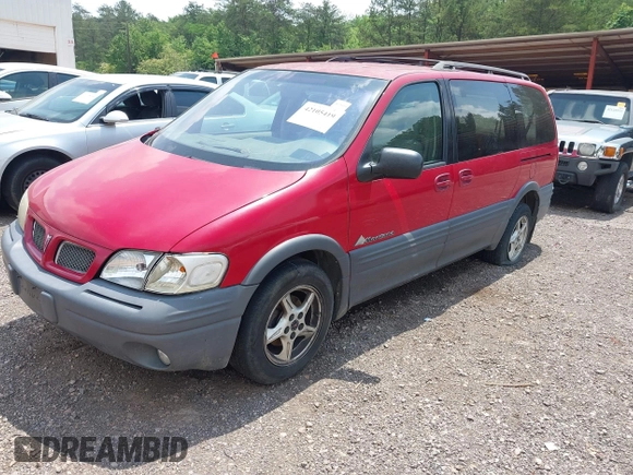 1999 Pontiac Montana with VIN 1GMDX03E6XD186081, listed as a IAAI auction lot 42105419 with 249,120 mi miles and . Bid and sale history available at DreamBid. Image 2.