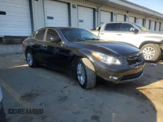 2011 Infiniti M37 with VIN JN1BY1AR5BM372873, listed as a Copart auction lot 47579435 with 267,929 mi miles and Salvage Title. Bid and sale history available at carsss.com. Image 4.