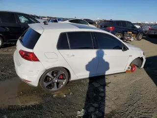 2016 Volkswagen Golf GTI Autobahn w/Performance Pkg with VIN 3VW447AU1GM016051, listed as a Copart auction lot 88170745 with 54,414 mi miles and Salvage Title. Bid and sale history available at carsss.com. Image 3.