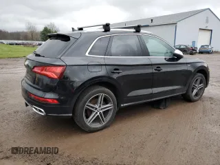 2018 Audi SQ5 Premium Plus with VIN WA1A4AFY6J2014108, listed as a Copart auction lot 81106304 with 92,399 mi miles and Salvage Title. Bid and sale history available at DreamBid. Image 3.