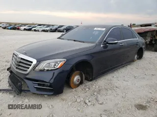 2020 Mercedes-Benz S-Class S 450 with VIN WDDUG6GB5LA527303, listed as a Copart auction lot 56611584 with 0 mi miles and Salvage Title. Bid and sale history available at carsss.com. Image 1.